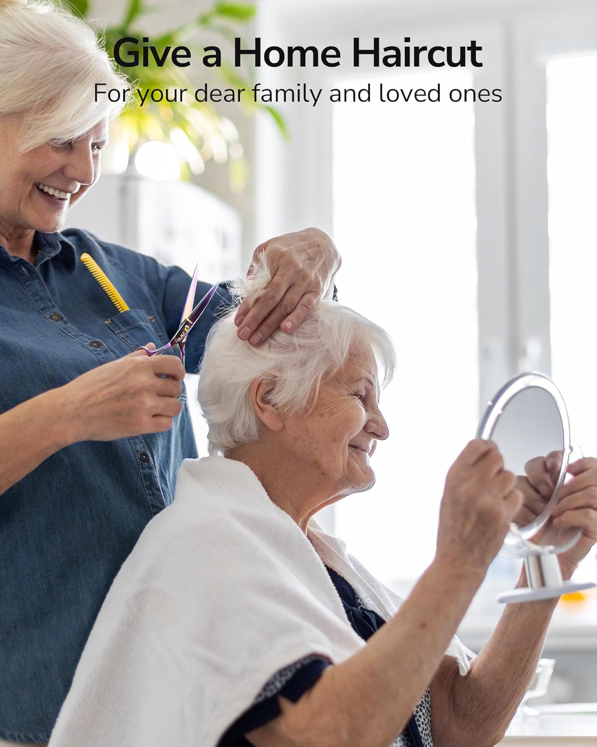 ULG – ciseaux de coiffure pro – 16,5 cm – lame rasoir inox japonais