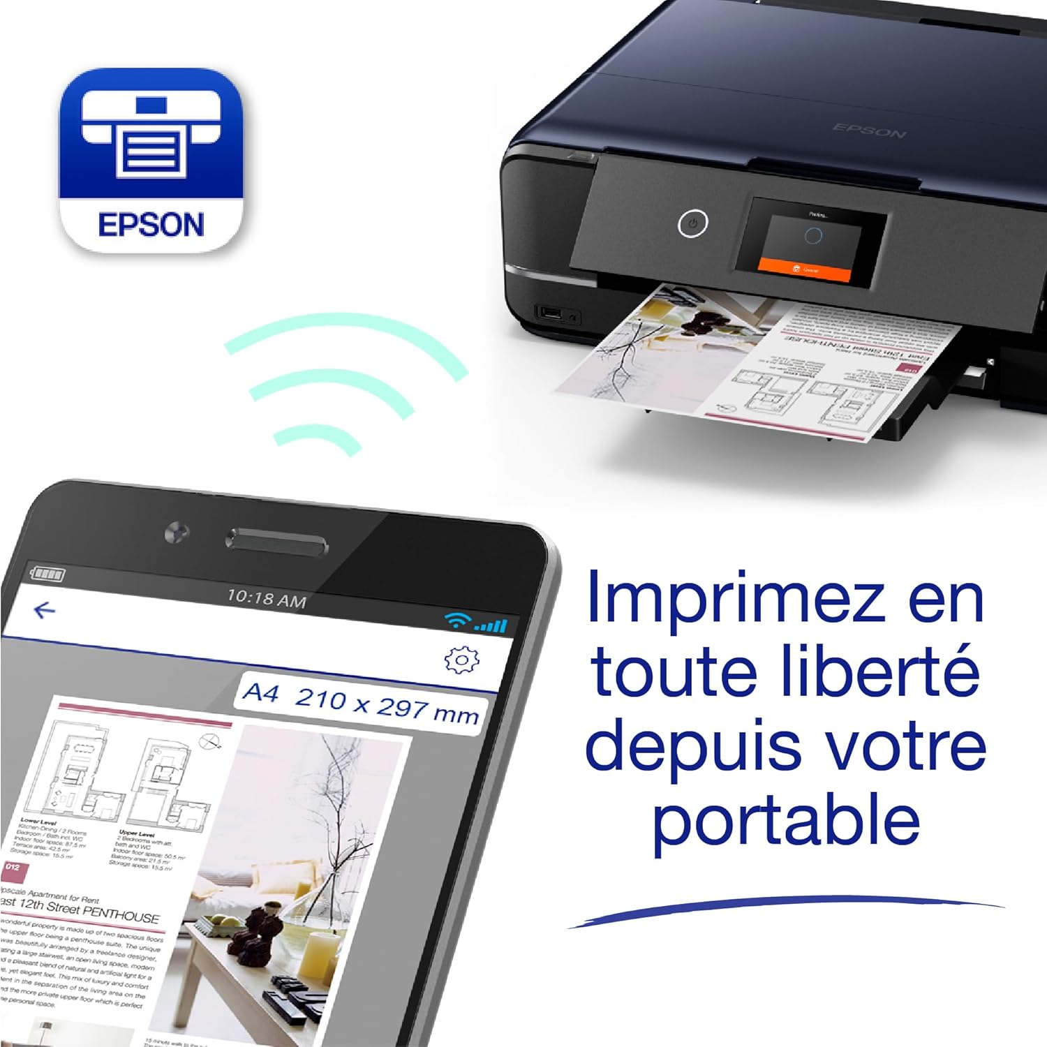 Epson - Expression Photo XP-970 - A3 - jet d’encre 6 couleurs, WiFi, écran tactile