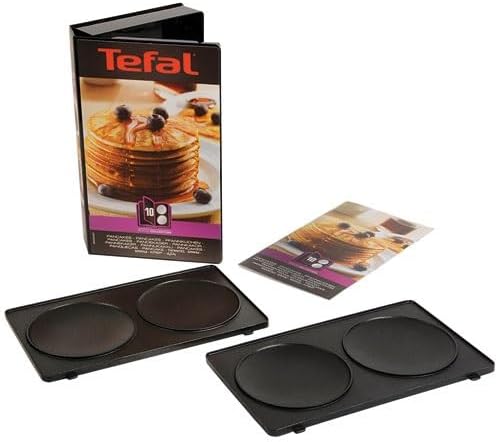Tefal - Snack Collection - 2 plaques pancakes, livre recettes - XA801012