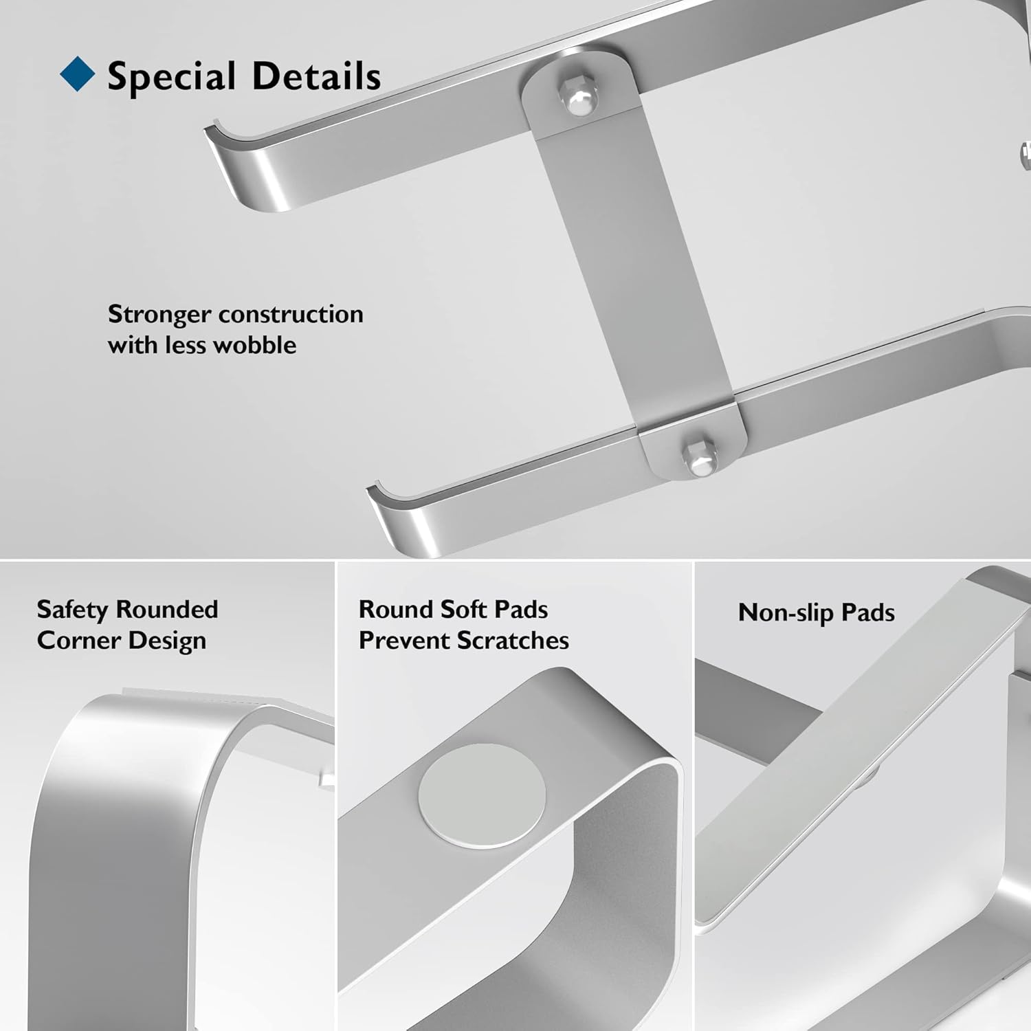BONTEC - Support PC portable ergonomique - 10 à 17,3