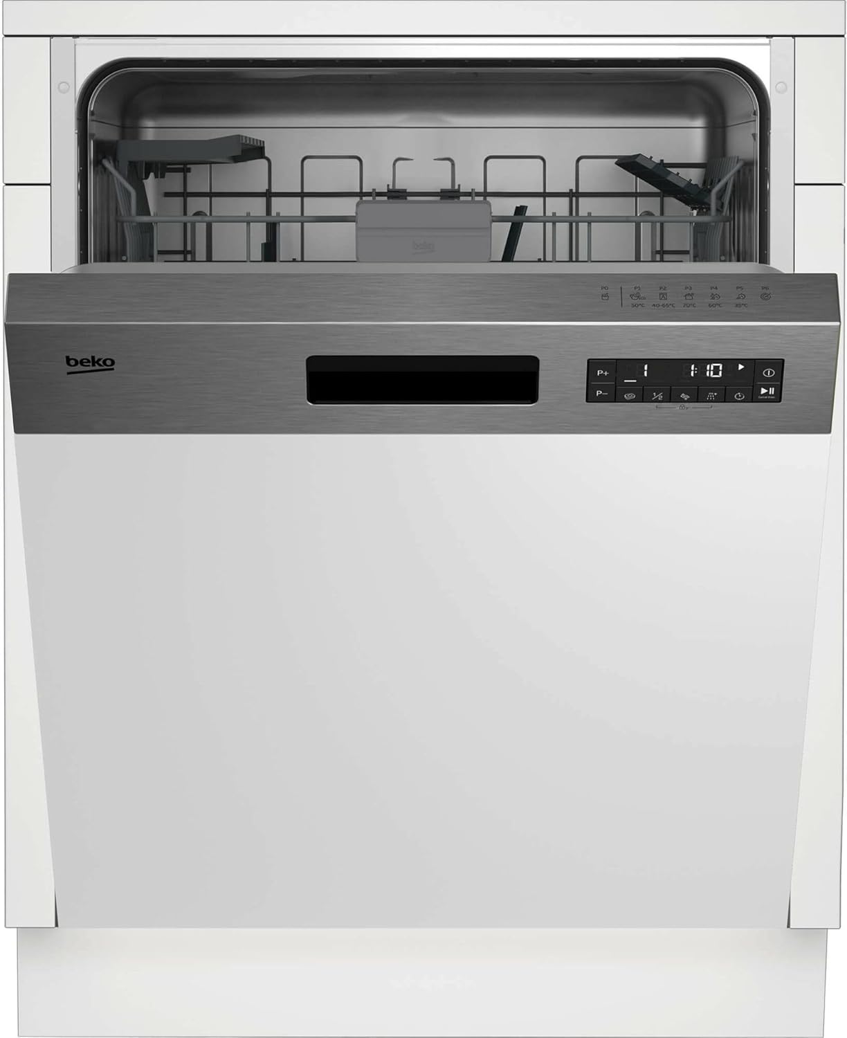 Beko - série BDSN - lave-vaisselle intégré 60cm, éco, silencieux - BDSN26430X