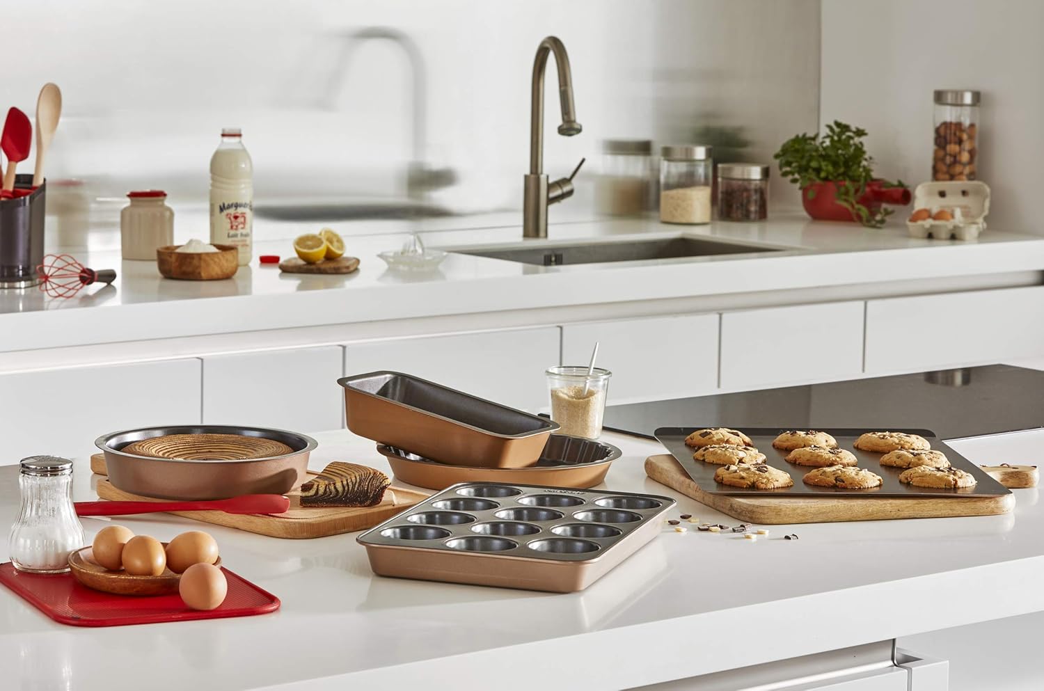 Tefal - Airbake - moule 23 cm - acier antiadhésif performant - J2559614