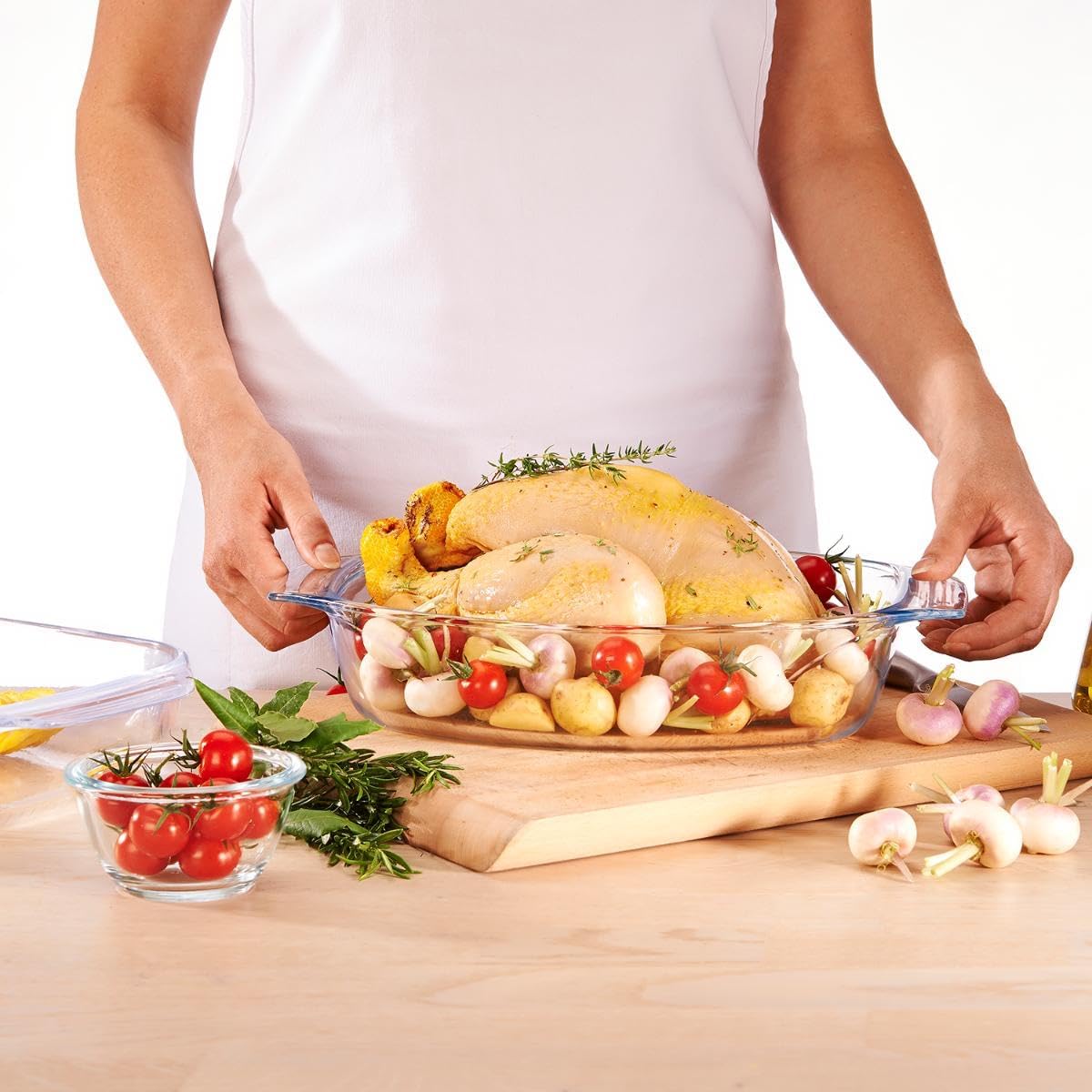 Pyrex - Irresistible - plat rectangulaire 31x20 cm - verre transparent