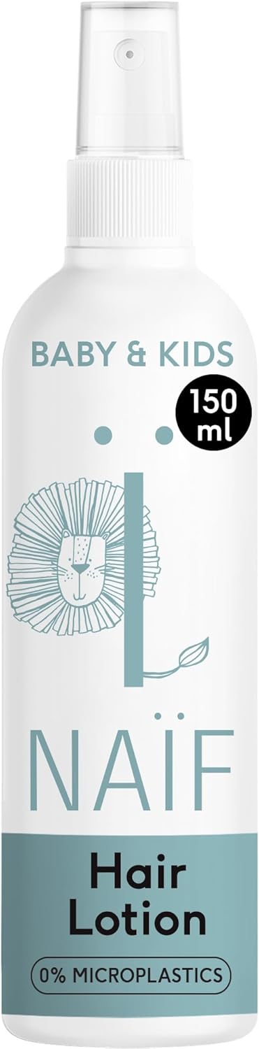 Naïf - Spray Démêlant Bébé & Enfant - 150ml - hydratant naturel, sans silicone, anti-frisottis
