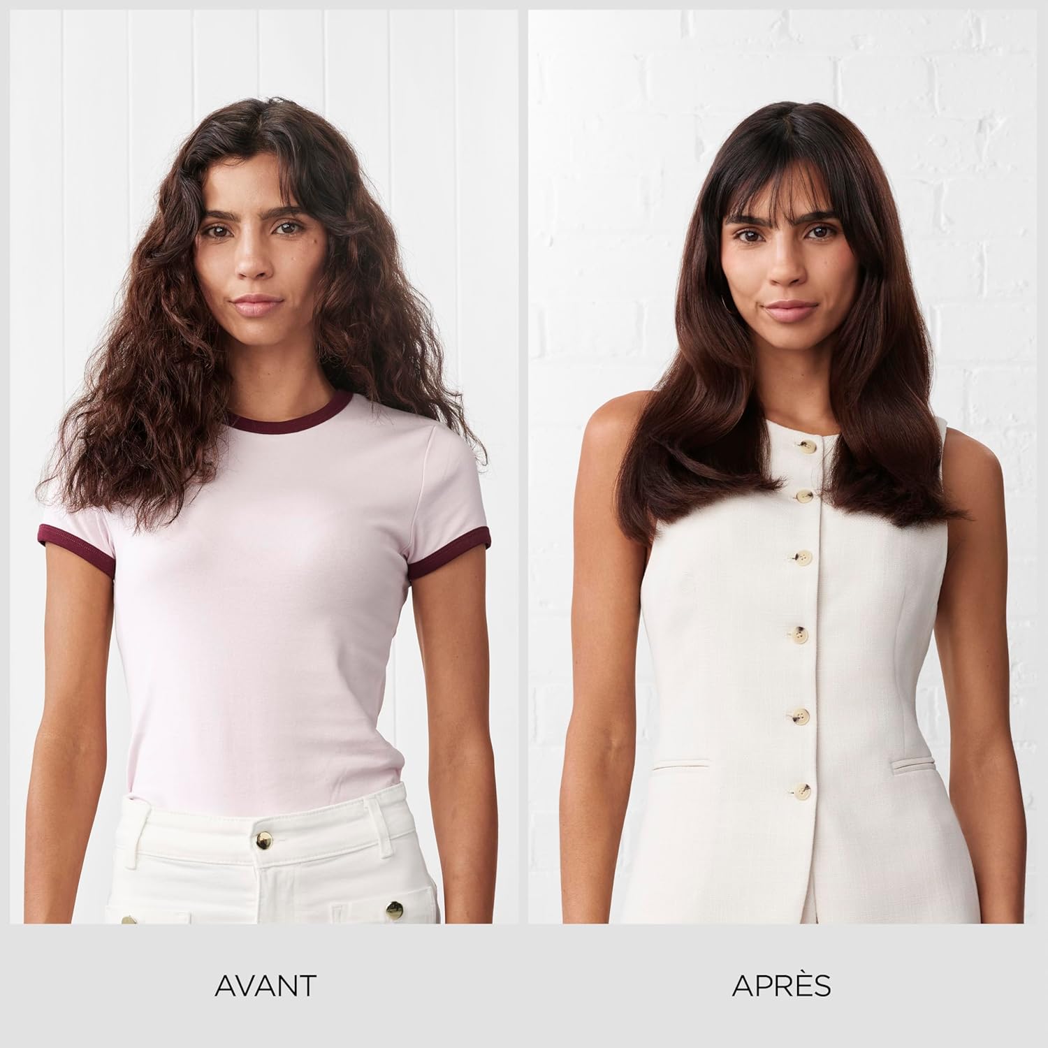 BaByliss - Brosse lissante Air Power Smooth - ionique, lissage cheveux mouillés/secs, anti-frisottis - AS640E