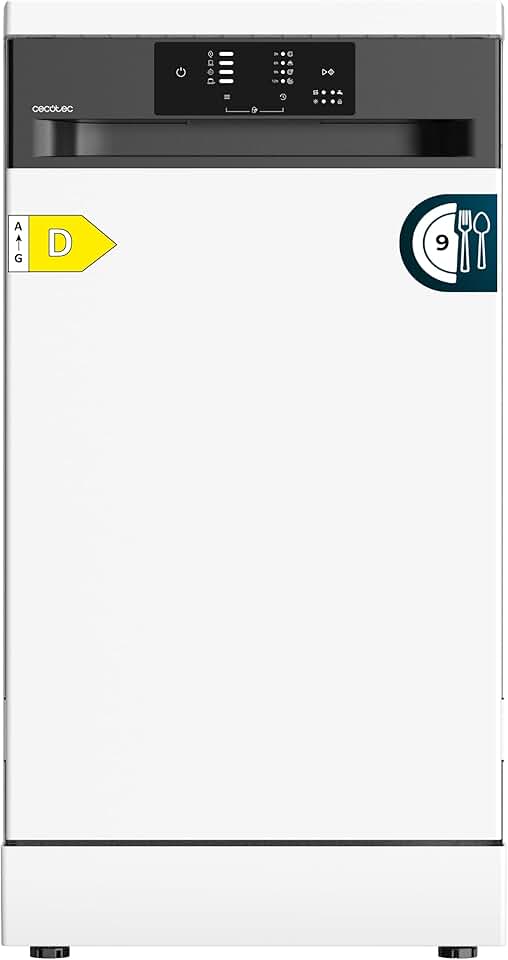 Cecotec Bolero Aguazero 45cm 9 couverts 4 programmes Inverter Blanc