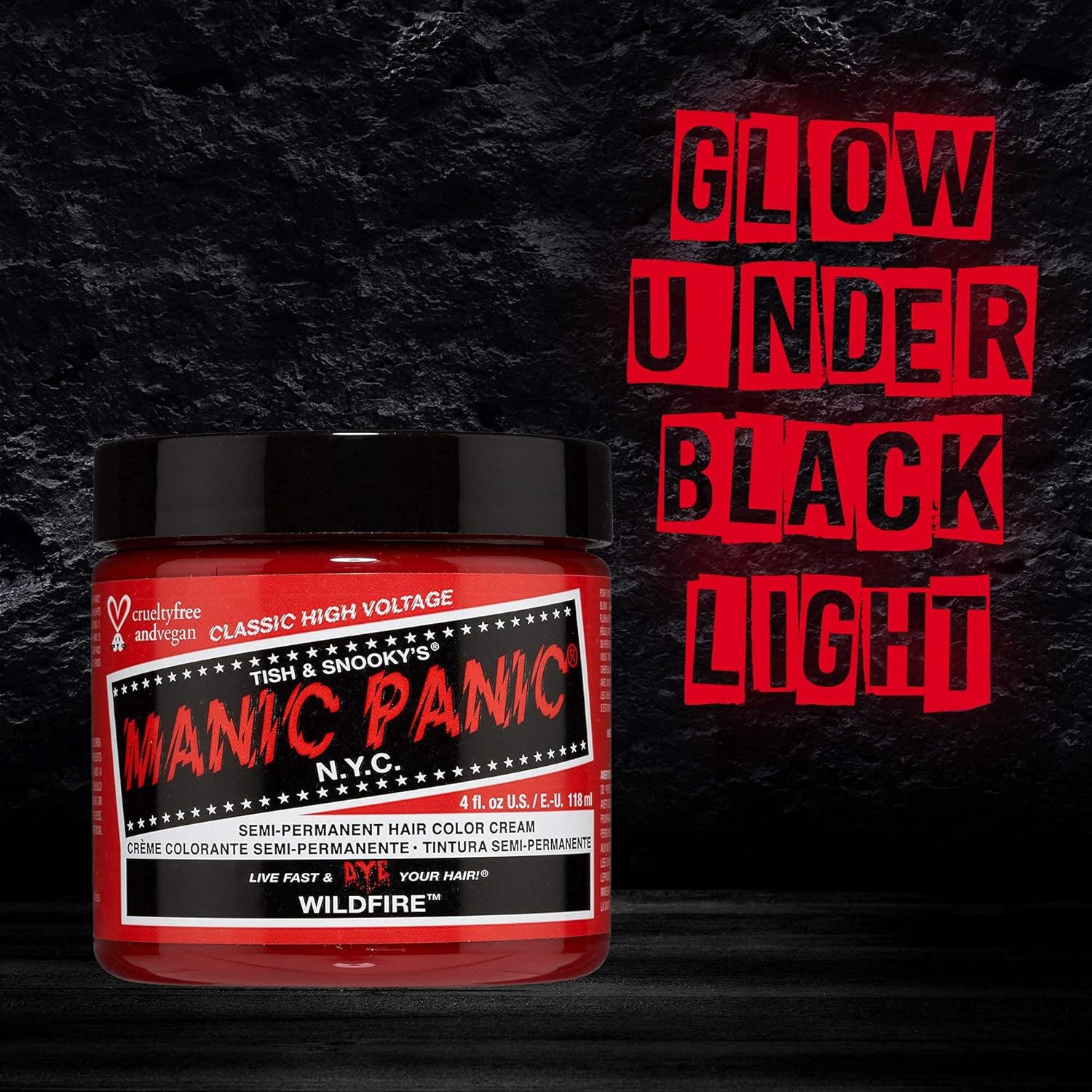 Manic Panic - Cream Formule semi-permanente - coloration cheveux Wildfire
