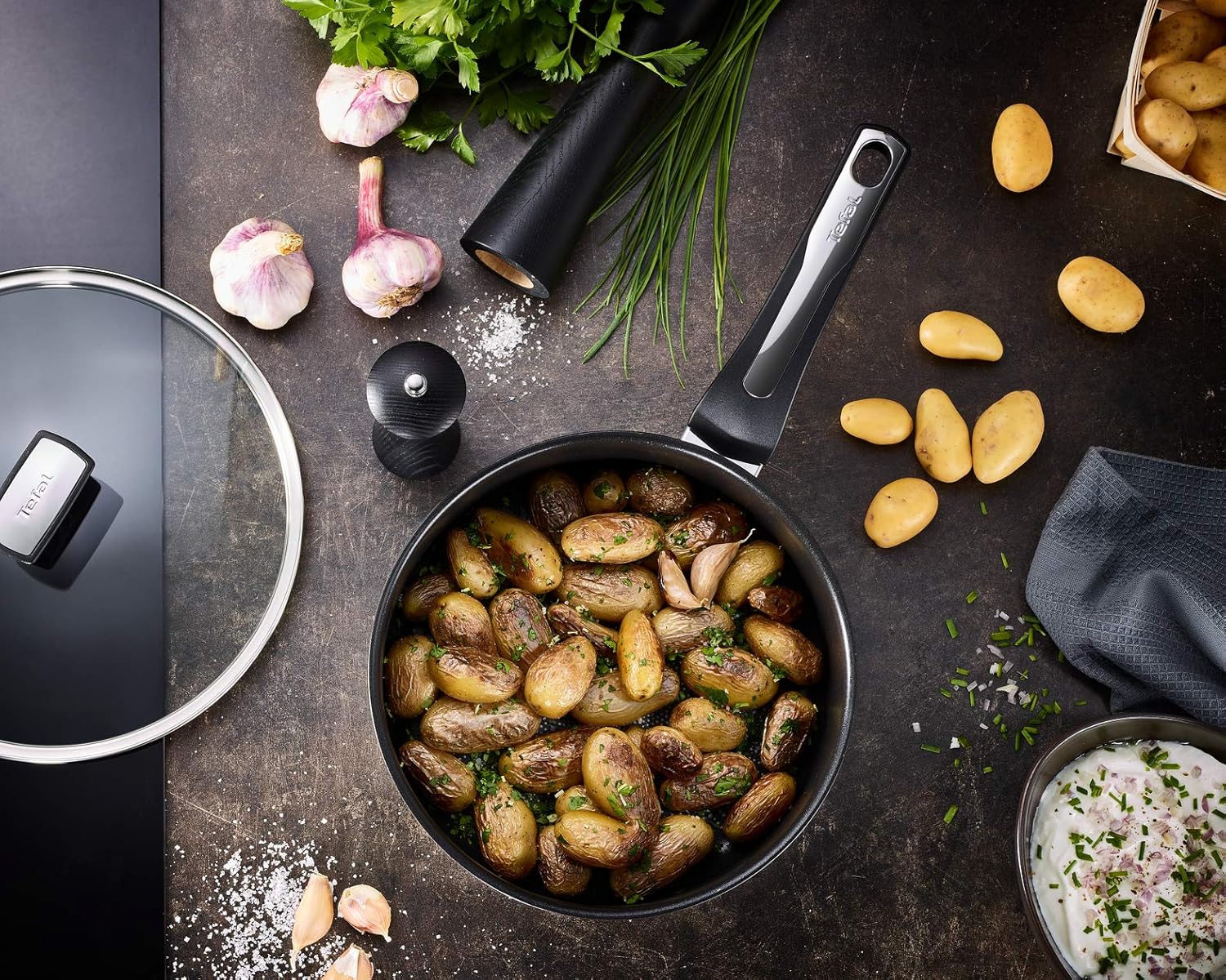 Tefal - Emotion - sauteuse 26cm, induction, antiadhésif, E3003304