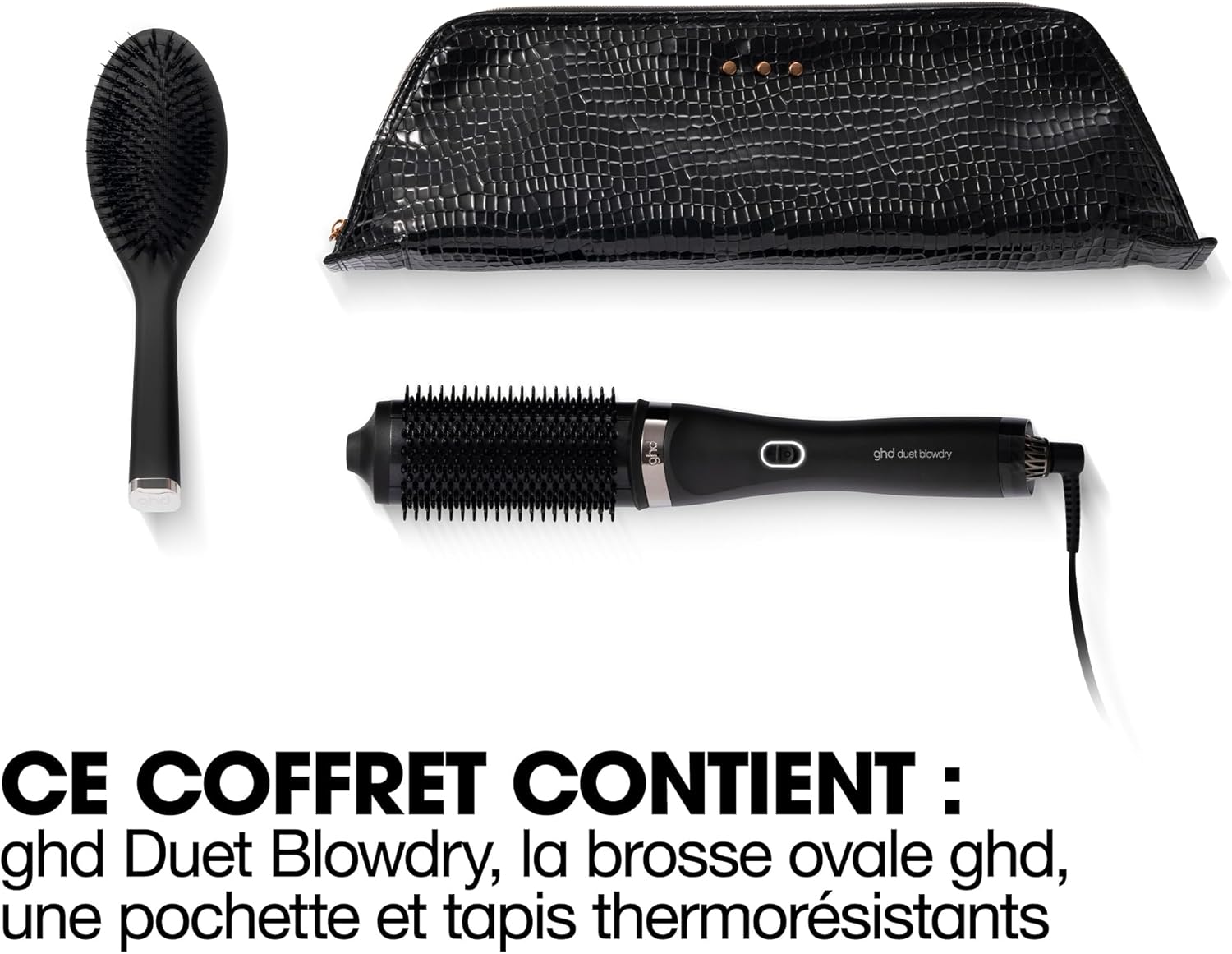 ghd - Duet Blowdry Violette - Brosse 2-en-1, sèche et coiffe, tous cheveux
