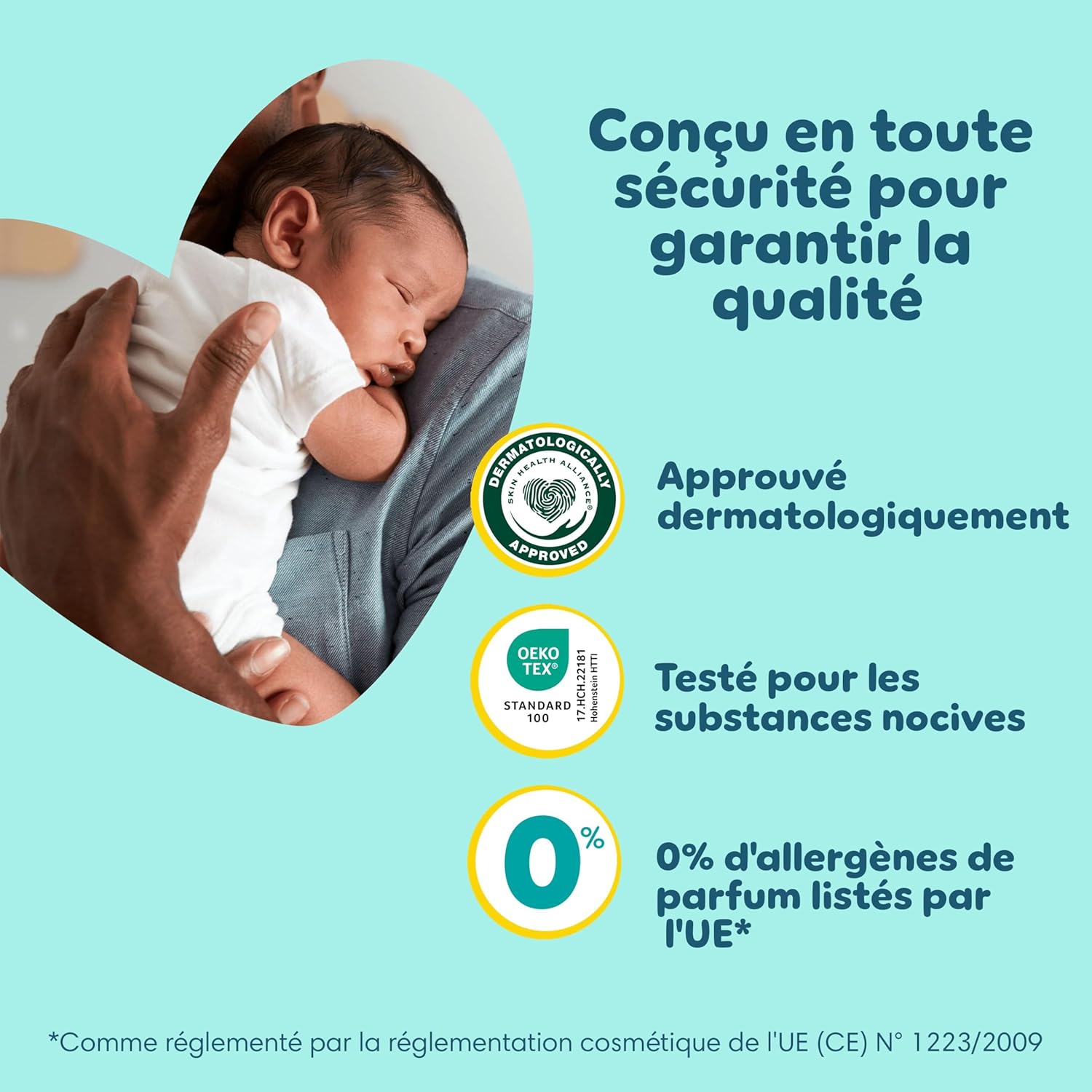 Pampers - Premium Protection - taille 5, 11-16kg - 152 couches, double protection
