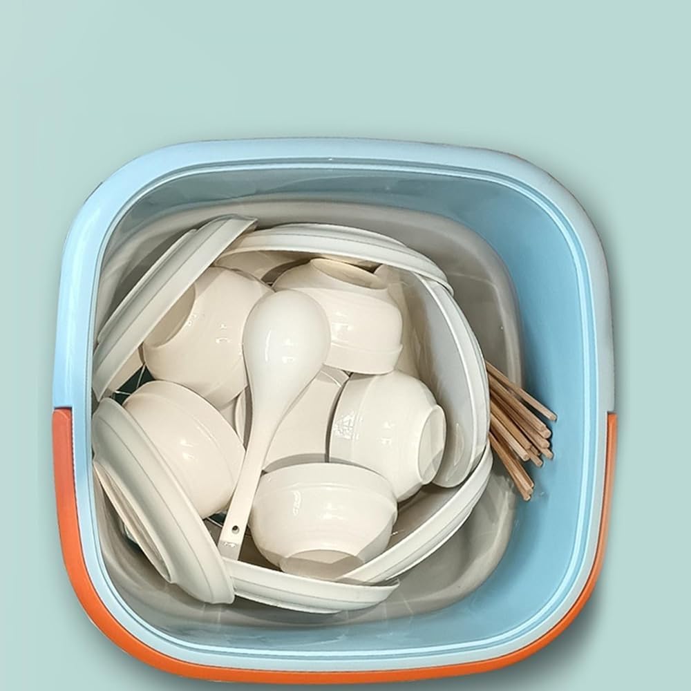 Lave-vaisselle portable pliable - compact - sans installation, idéal maison/appartement/camping-car