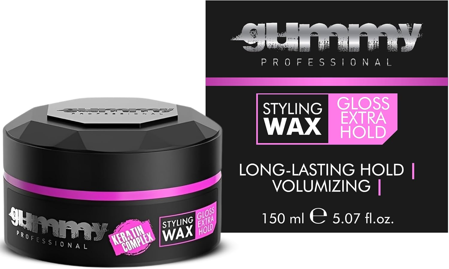 Fonex - Gummy Extra Gloss - 150ml - cire effet mouillé, fixation forte