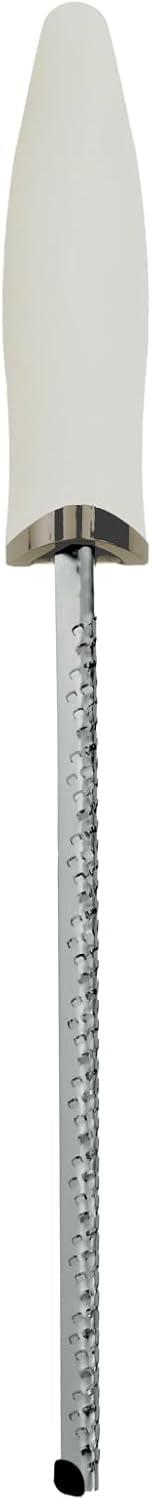 Microplane - Râpe à zesteur Beige Sable, lame fine, 32x3x3cm, Made in USA