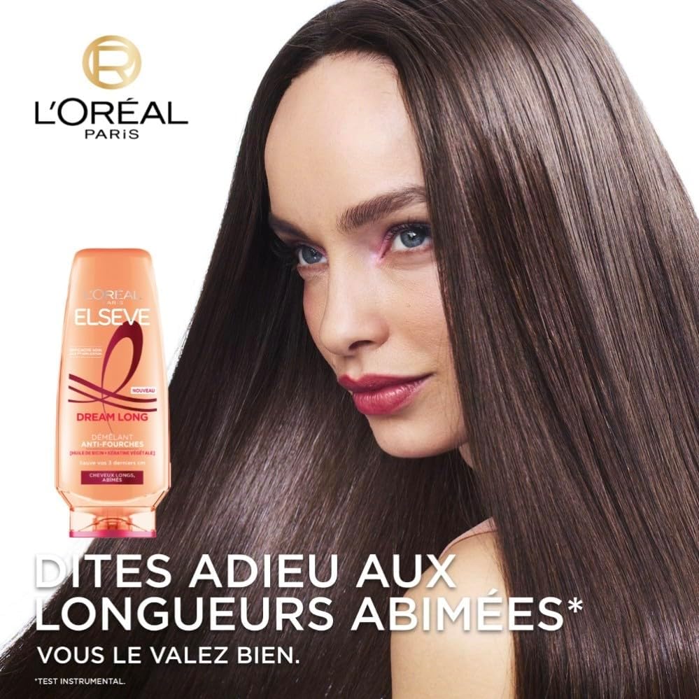 L'Oréal Paris - Elseve Dream Long - 250ml - kératine, huile de ricin