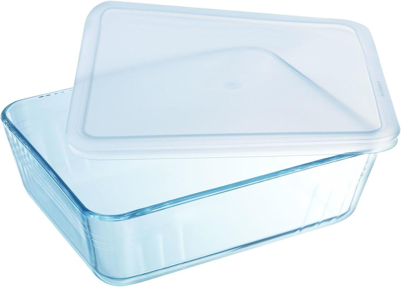 Pyrex - Cook & Freeze - 19x14 cm - plat verre avec couvercle, lot de 2, 0.80 L