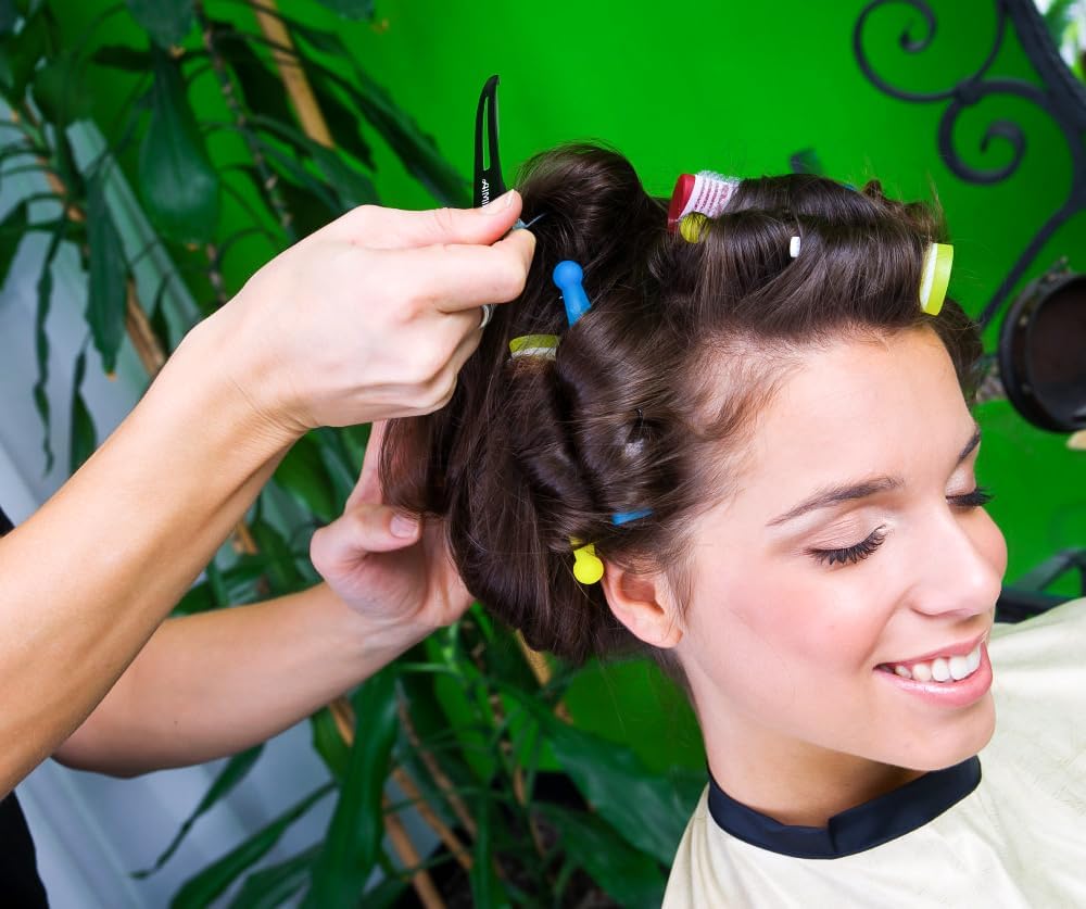 AIMIKE - pince à cheveux silicone - lot de 6 - antidérapantes, pour cheveux épais et fins