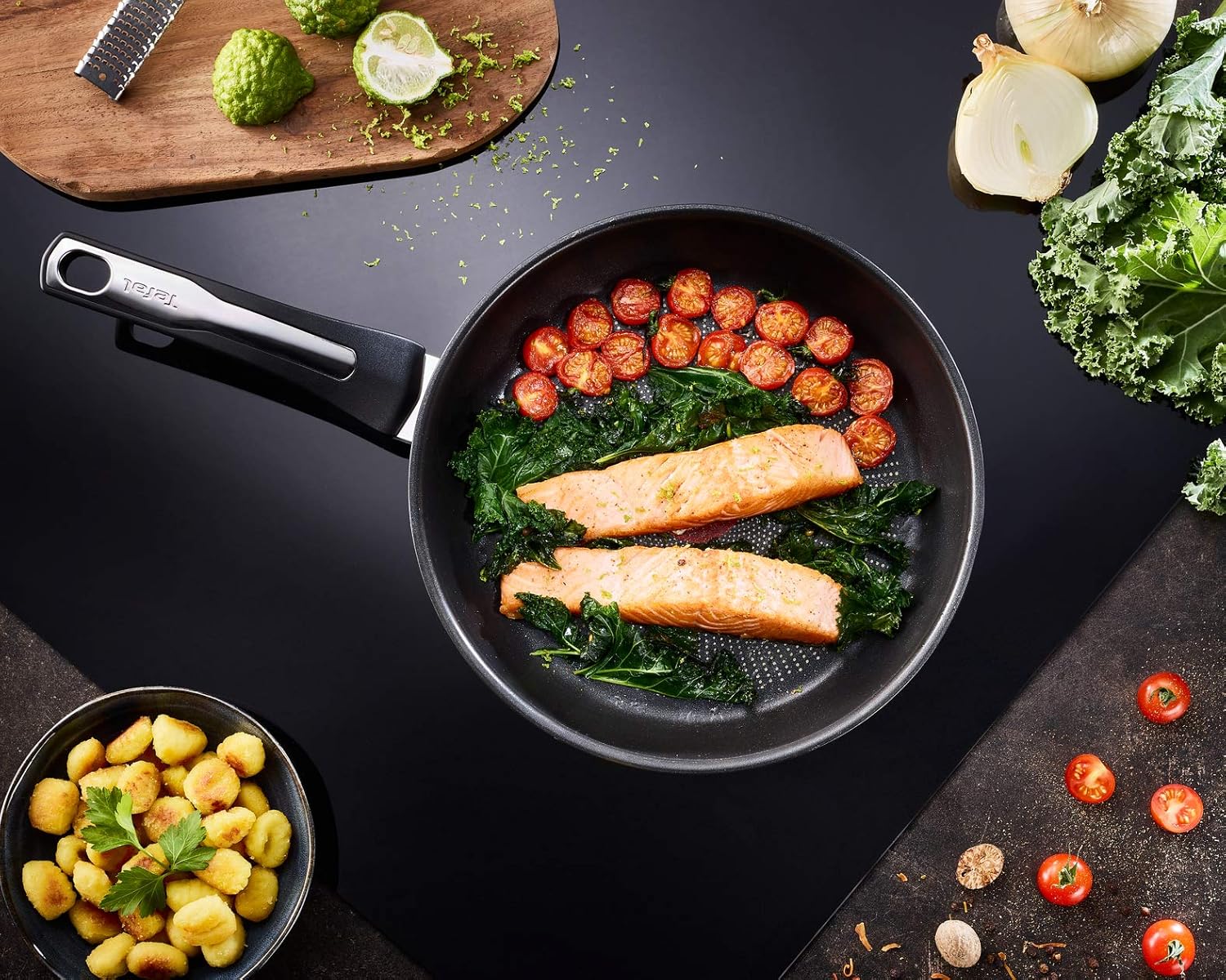 Tefal - Emotion série - poêle 20cm, induction, antiadhésif, E3000204