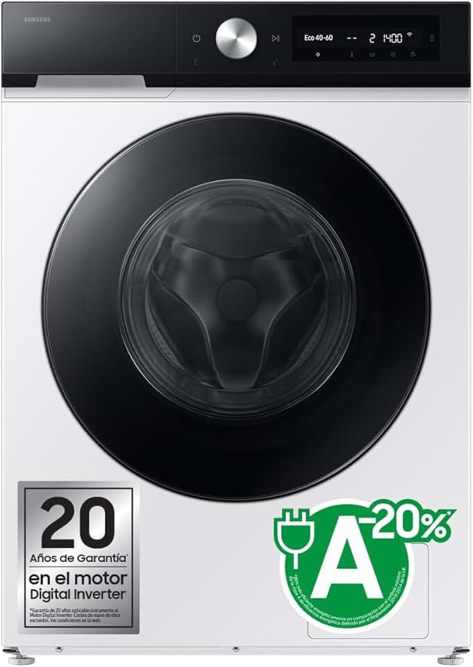 Samsung - Série WW - 11 kg, 1400 tr/min, blanc, WW11DB7B94GEU3