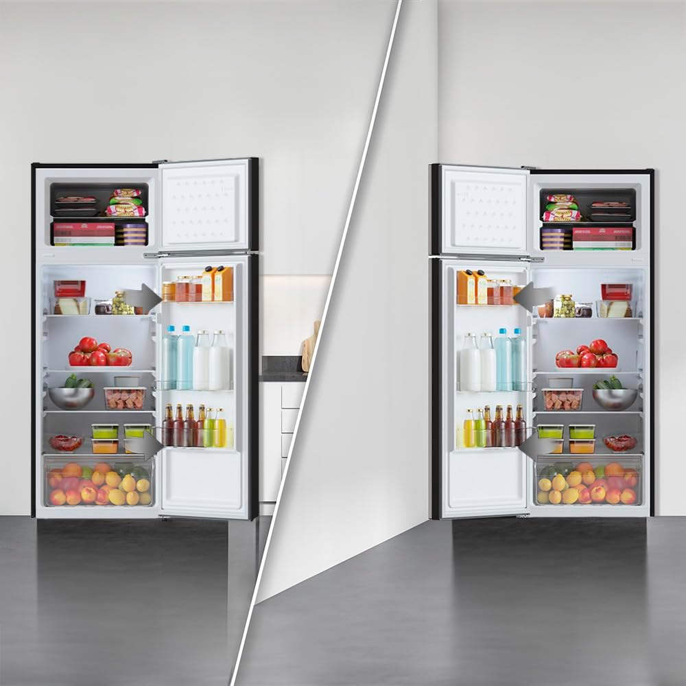 Cecotec - Bolero CoolMarket - 211L - froid auto, classe E, portes réversibles, LED, congélation rapide