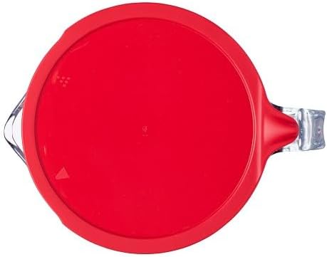 Pyrex - Classic Broc mesureur - 1L - Verre avec couvercle, 20,9x16,1x11,2cm