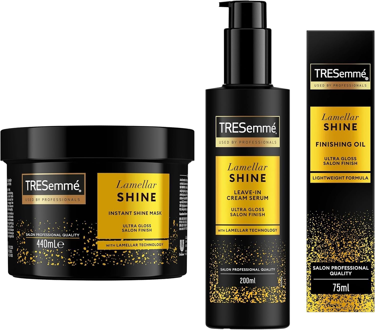 TRESemmé - Lamellar Shine Set - 440ml+200ml+75ml - soin cheveux brillance