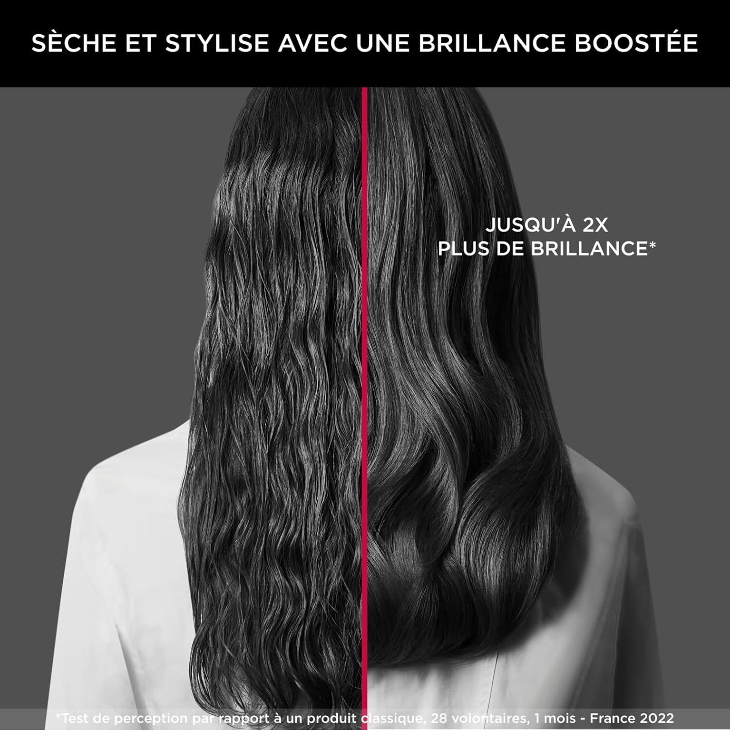 Rowenta - Express Style brosse chauffante 5-en-1 - Keratin & Glow, brillance, accessoirisée - CF635LF0