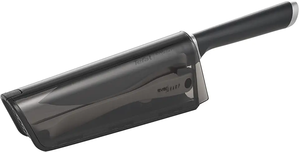 Tefal - Ever Sharp Black Edition - 16,5 cm - inox allemand, aiguiseur intégré K2579104