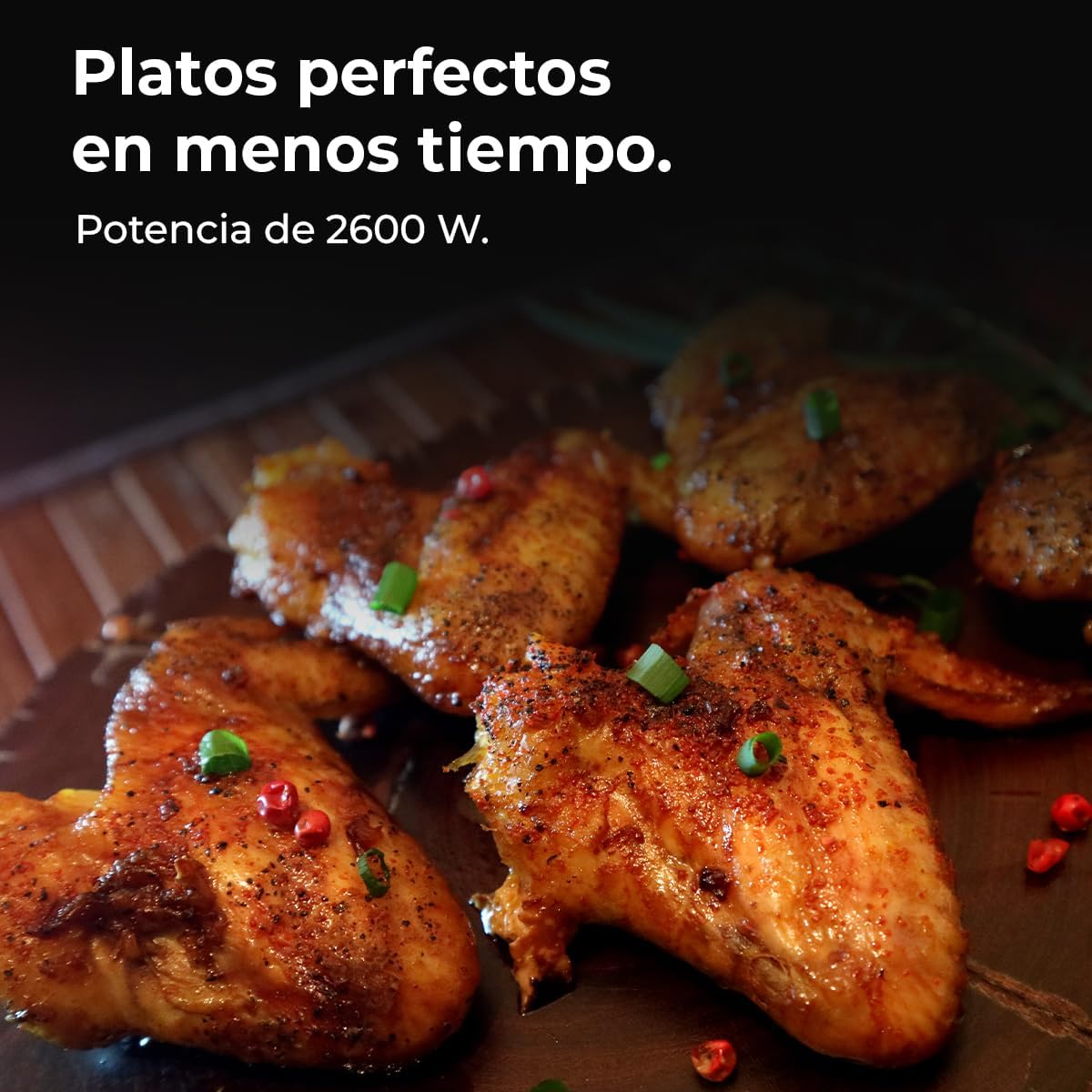 Cecotec - Four encastrable Bolero série Hexa, 53L, 2600W, 7 fonctions, nettoyage facile, M224500