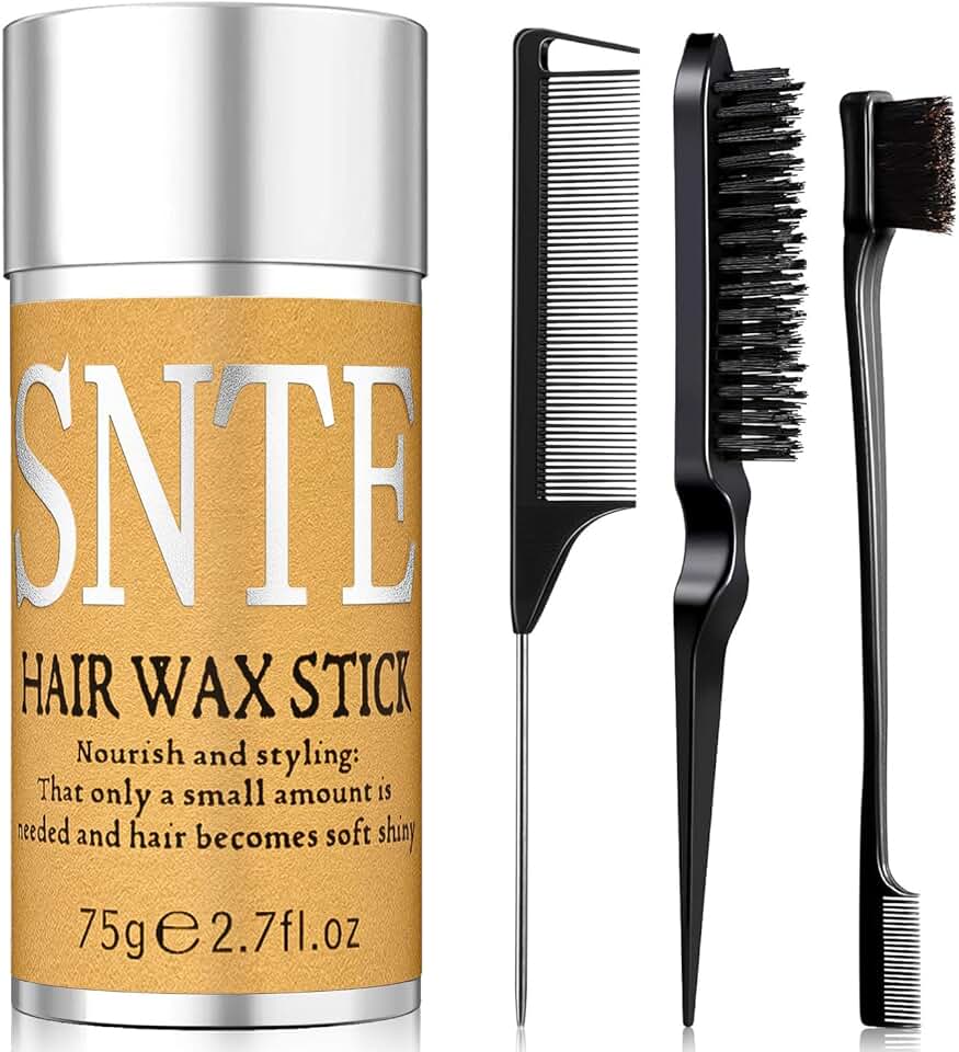 Set coiffage cheveux - cire, brosses, crème - anti-frisottis, usage femmes/enfants