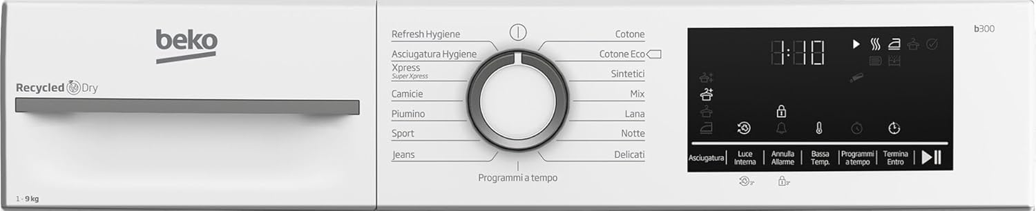 Beko - sèche-linge série BMT - 9 kg - moteur inverter, classe A+++ BMT491WI