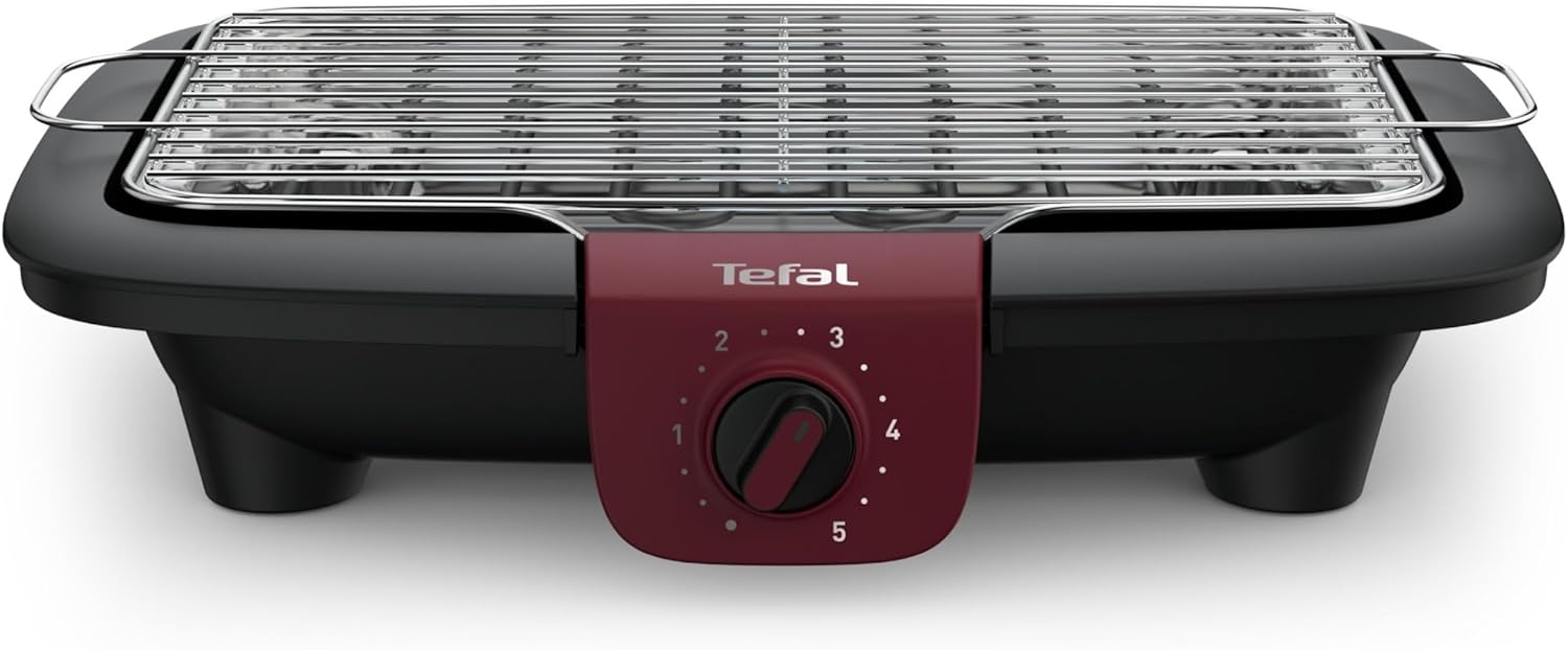 Tefal - EasyGrill Adjust - grande surface inox, réglable, lave-vaisselle - BG90E514