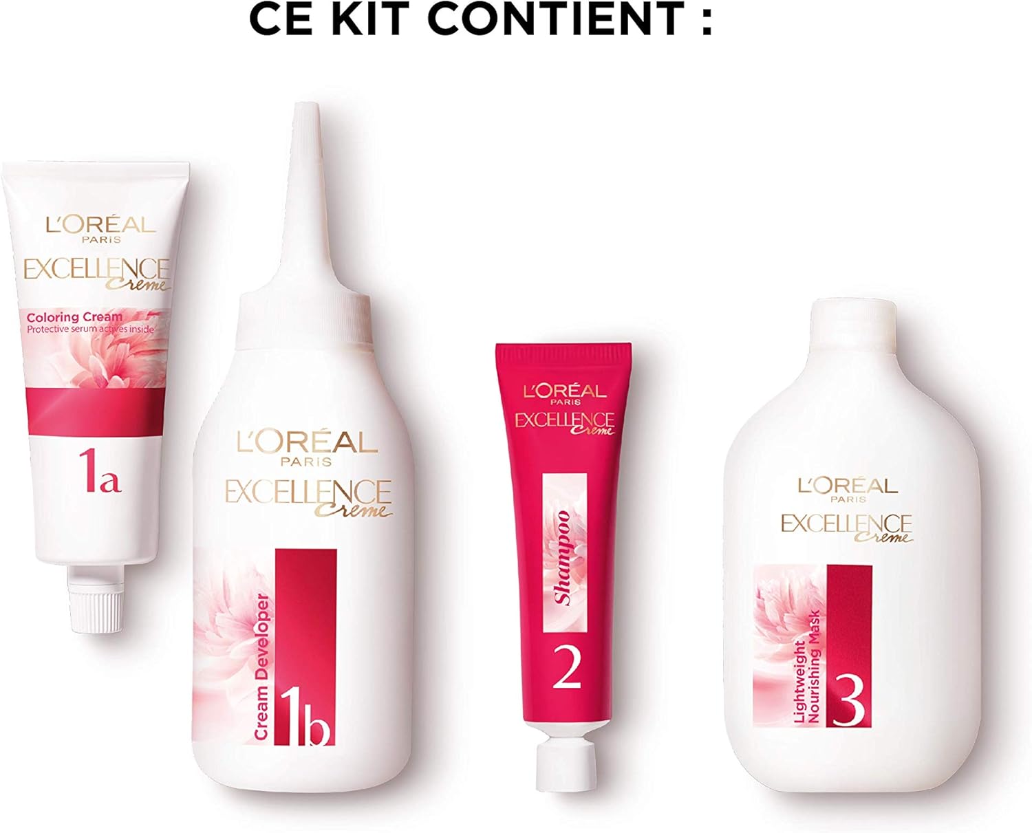L'Oréal Paris - Excellence Crème coloration châtain doré - 1 unité - kit couvrance cheveux blancs