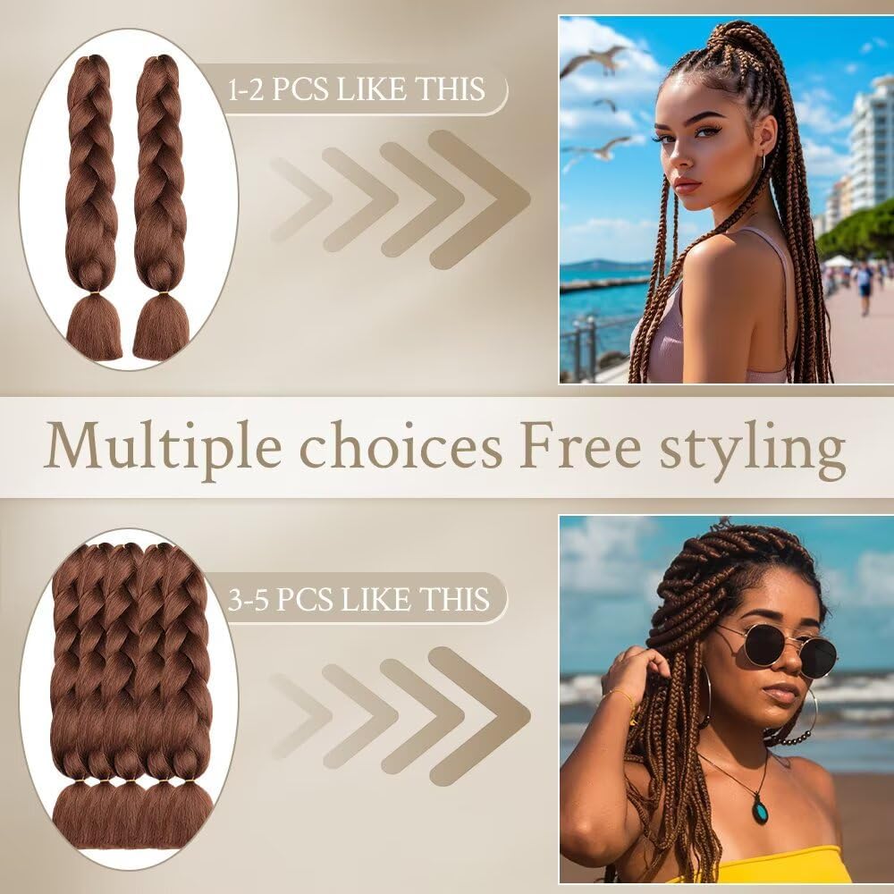 ShowJarlly - Ombre Jumbo Braids 24