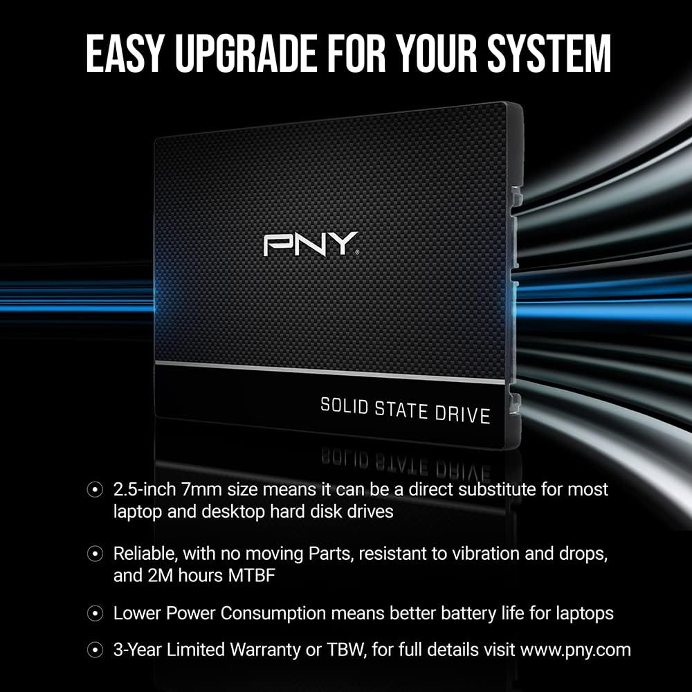 PNY - SSD CS900 - 2.5