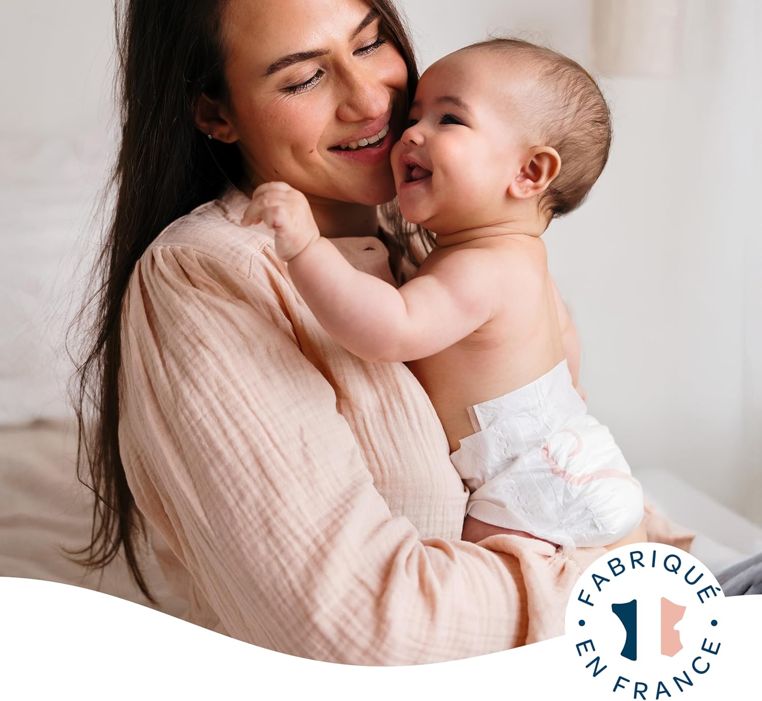 Biolane - Couches bébé taille 3 (4-9 kg) - Ultra absorbantes, confort, 12h protection, lot 156 couches