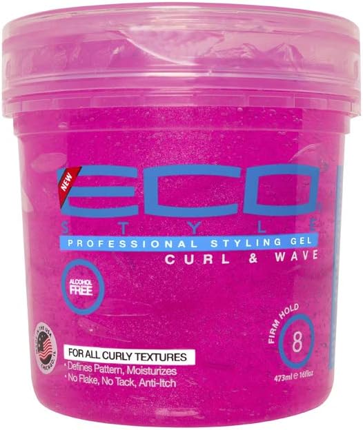 Eco Styler - Styling Gel Rose - 473ml - fixation forte, hydratant