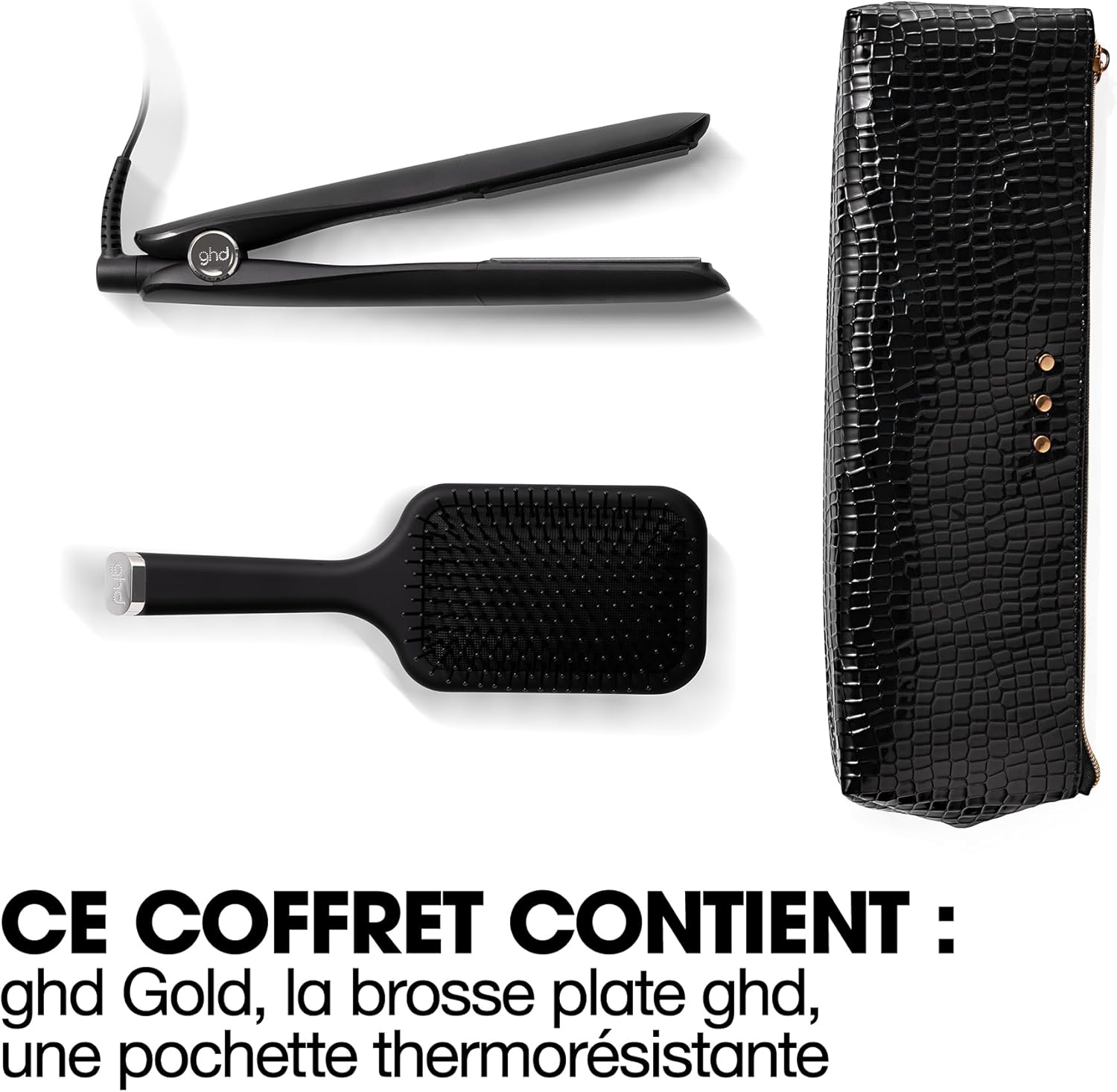 ghd - Gold série - Lisseur professionnel, design arrondi, brillance 65%