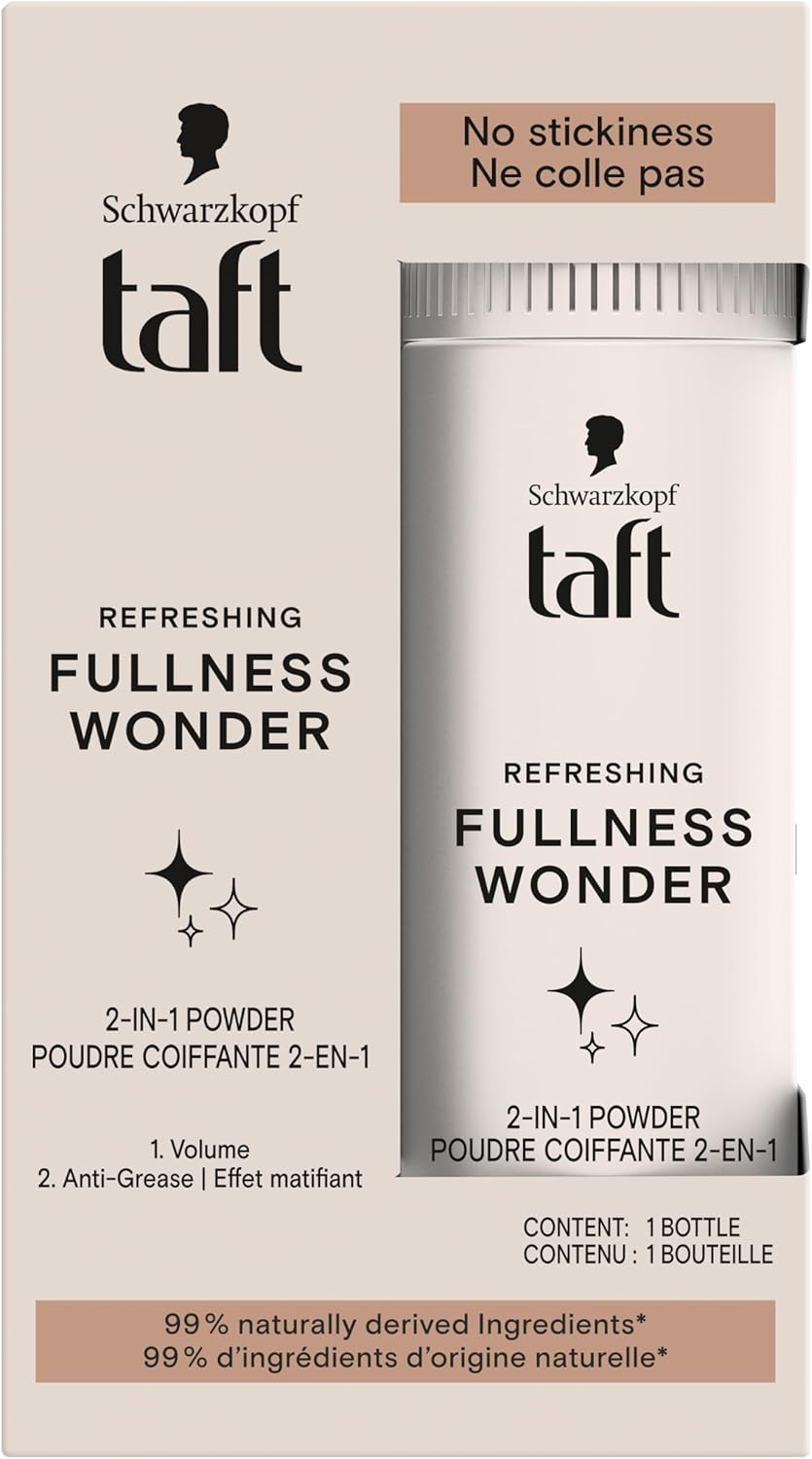 Schwarzkopf - Taft Poudre Coiffante 10g - volume, effet mat, 99% naturel