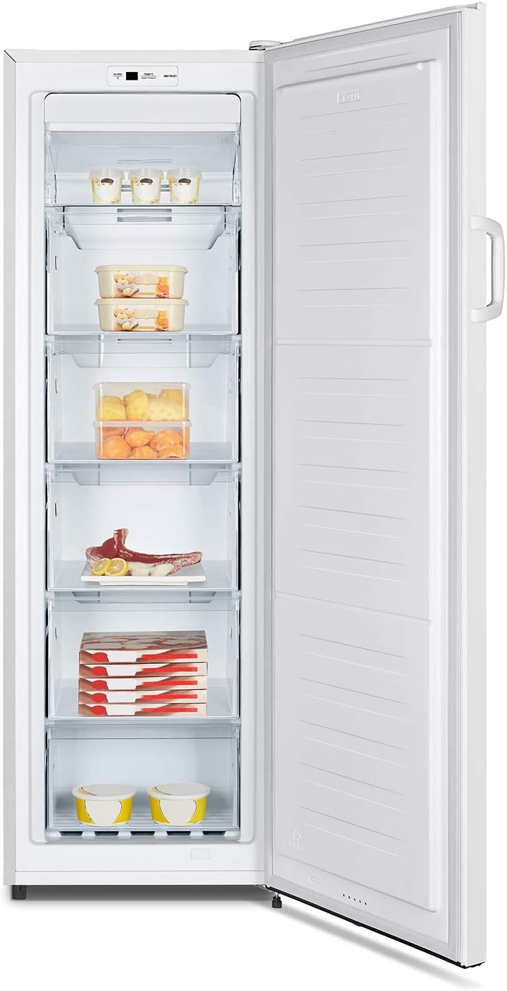 Hisense - congélateur vertical 194L, autoportant, blanc, FV245N4AW2