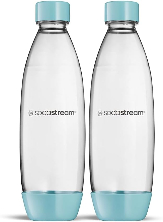 Sodastream - Duo/Terra/ET-Terra/Art/Gaia - 2x1L - bouteilles lavables, bleu
