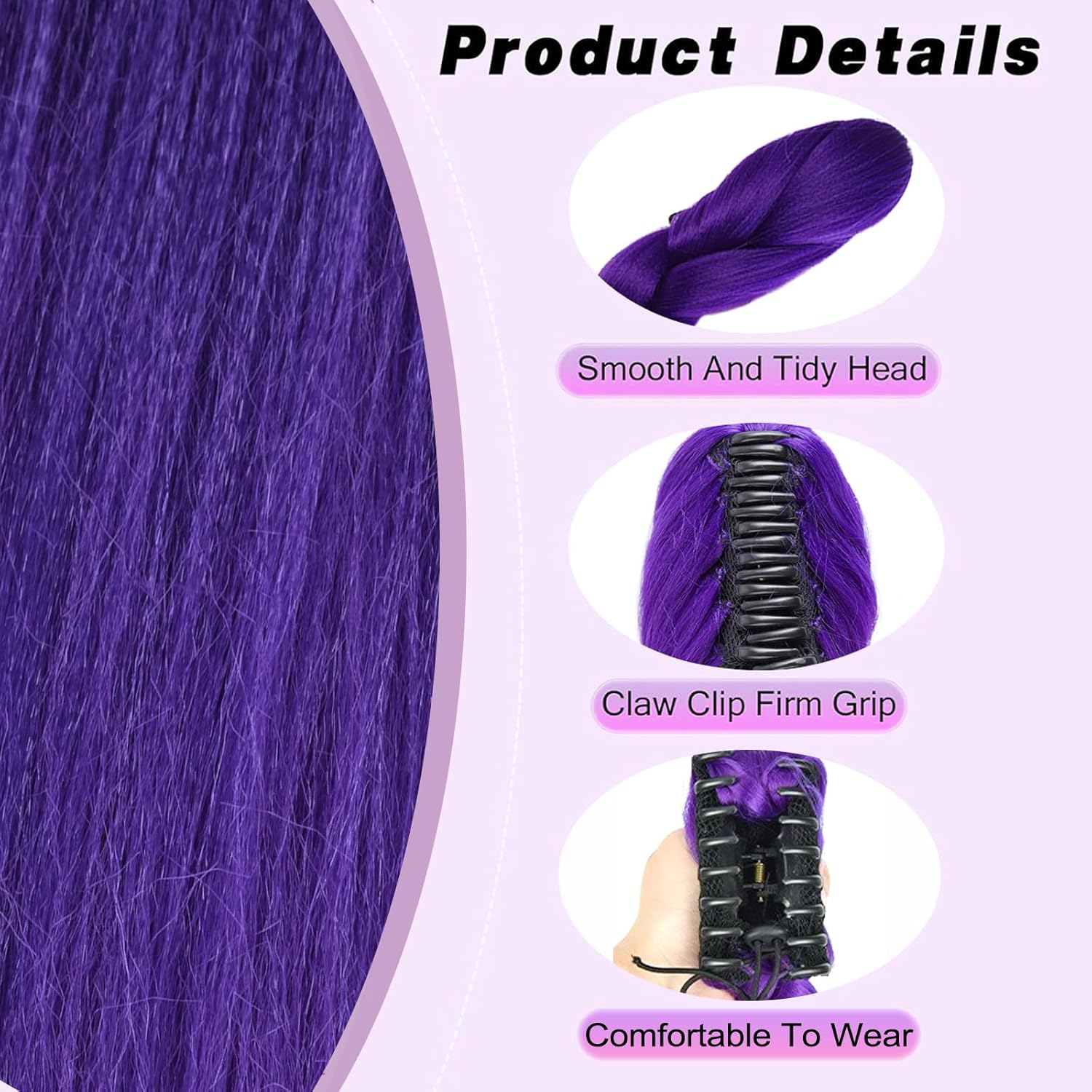 Extension de cheveux - violet 26