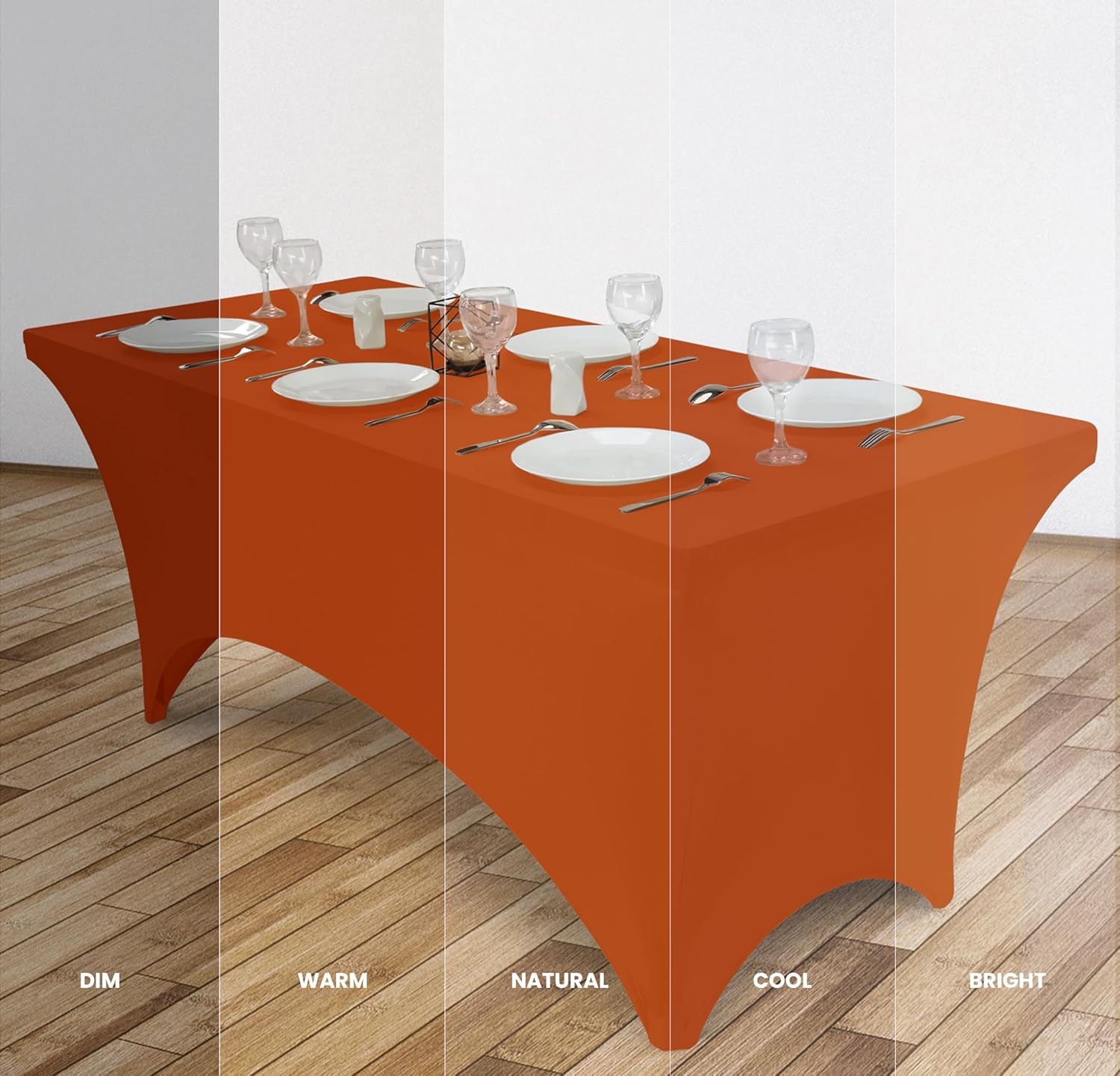 Utopia Kitchen - nappe extensible série 2 - 183 cm - polyester, lavable