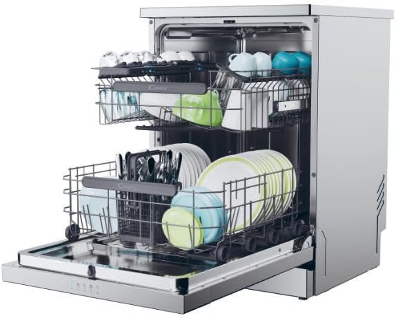 Candy - lave-vaisselle Rapido 14 couverts, 60x85 cm, Wi-Fi, séchage rapide, CF 4E7L0A