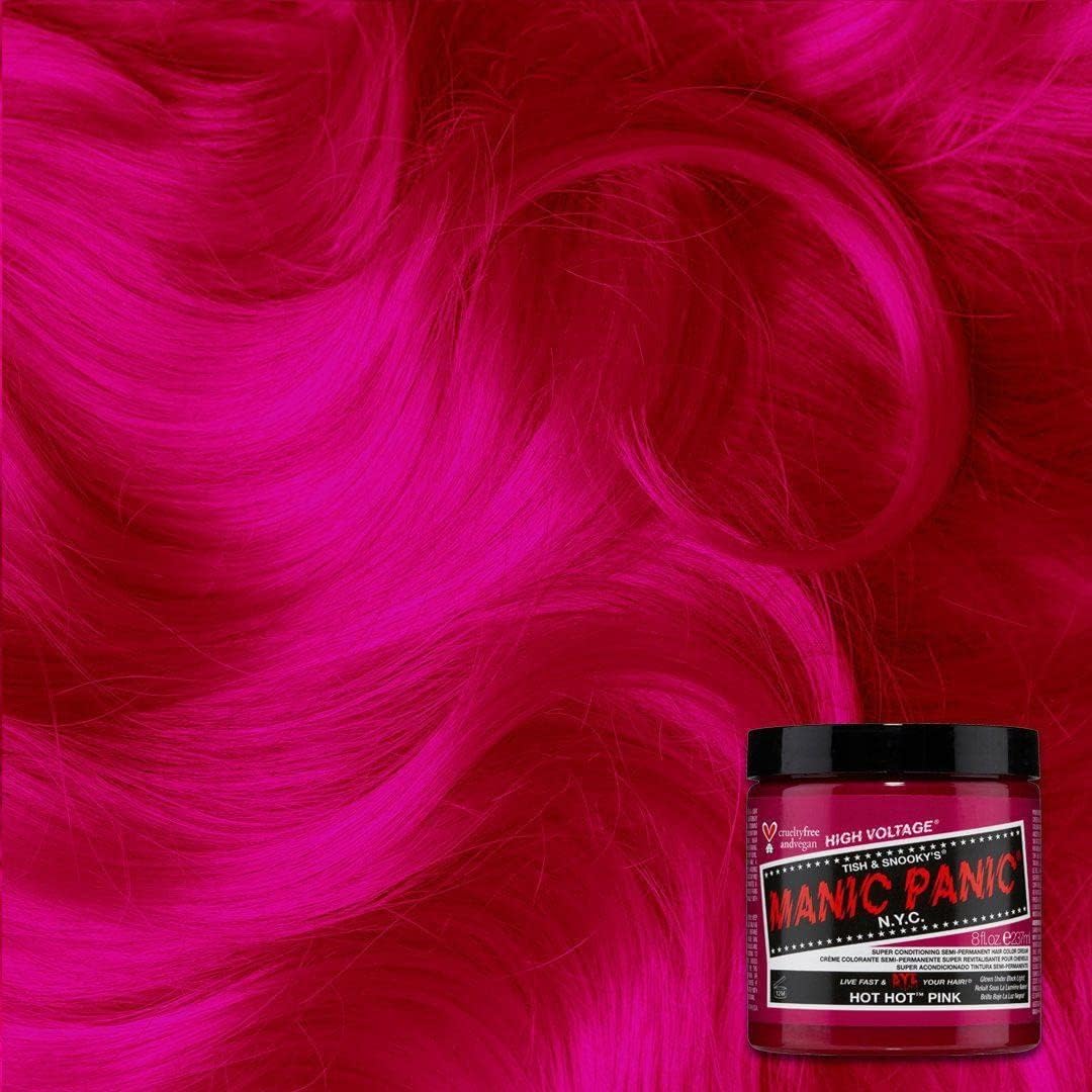 Manic Panic - Hot Hot Pink Classique - 3x118ml - végan, semi-permanente, sans cruauté