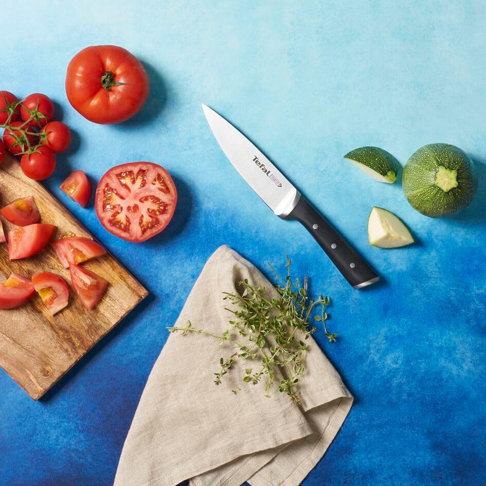 Tefal - Ingenio Ice Force - couteau chef 15cm, lame inox allemande, coupe durable - K2320324