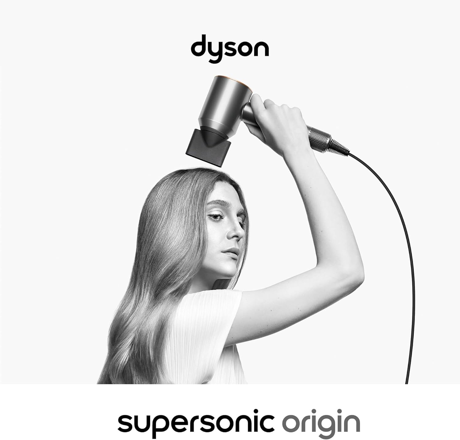 Dyson - Supersonic Origin - sèche-cheveux compact - ionique, couleur nickel/cuivre