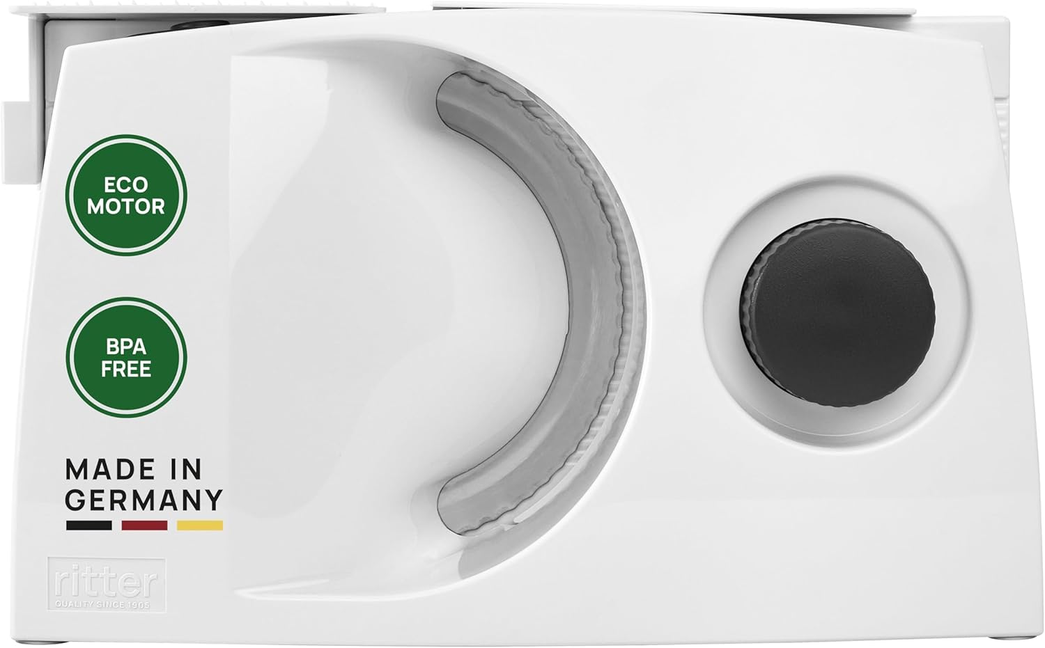 Ritter - Markant 01 - compacte et pliable, moteur ECO, trancheuse universelle