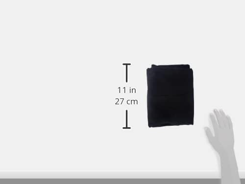 Soleil d'ocre - Alix nappes rectangle anti-t âche - 160x270 cm - polyester noir