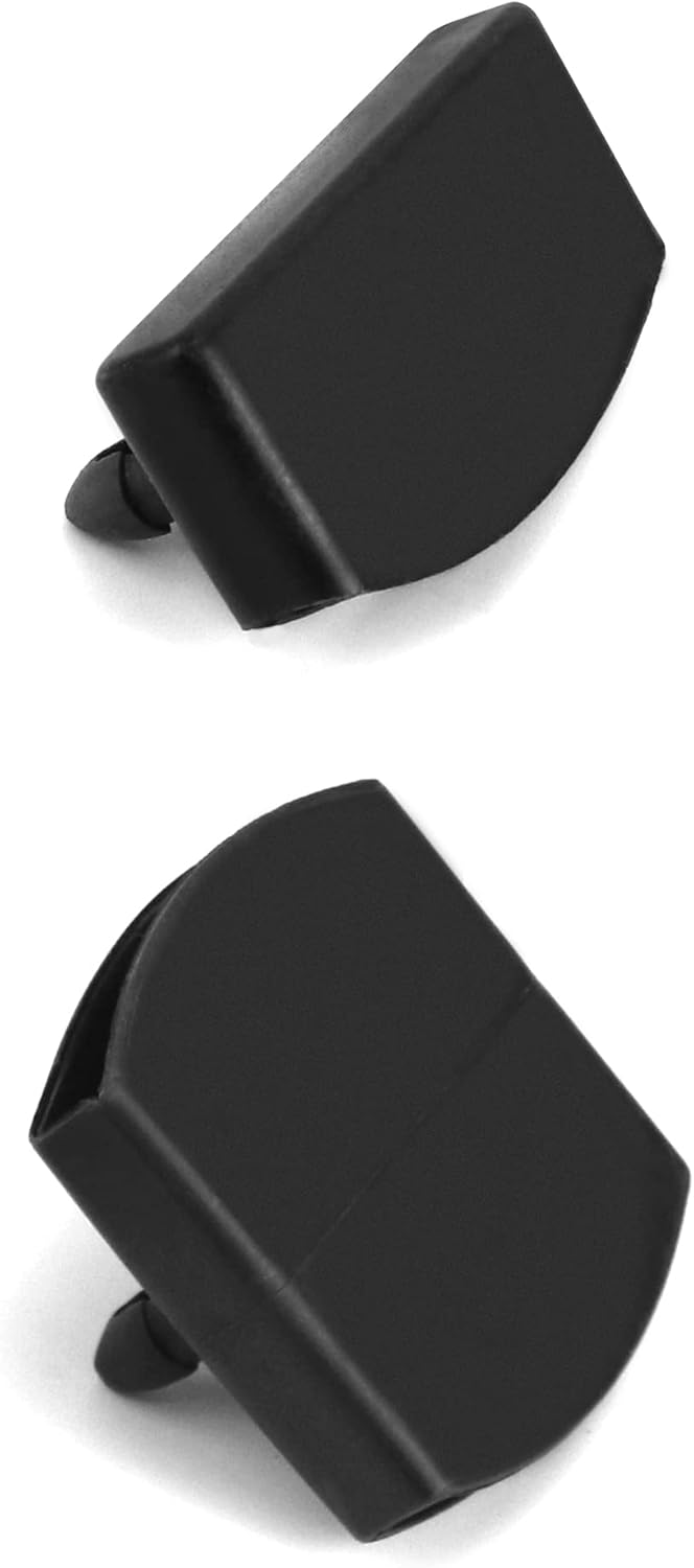 QWORK - Capuchons et supports pour lattes 5,5x9mm - lot de 36 pièces - remplacement plastique