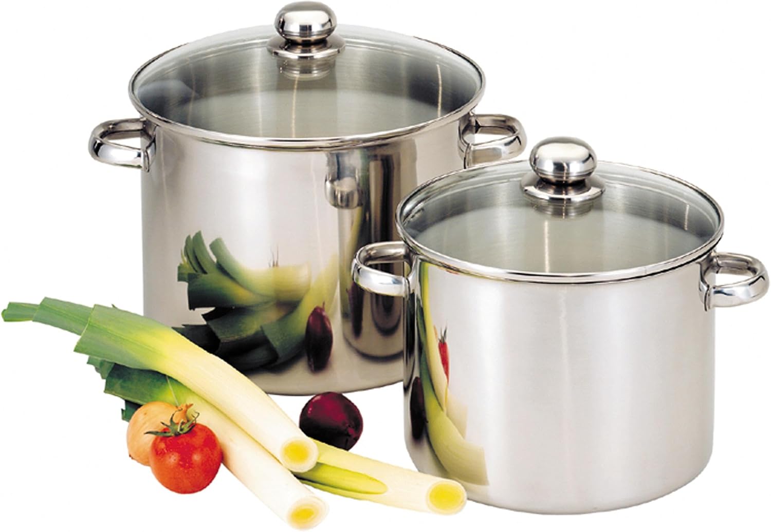 BAUMALU - Marmite Traiteur inox, ø32cm, 19L, triple fond, induction